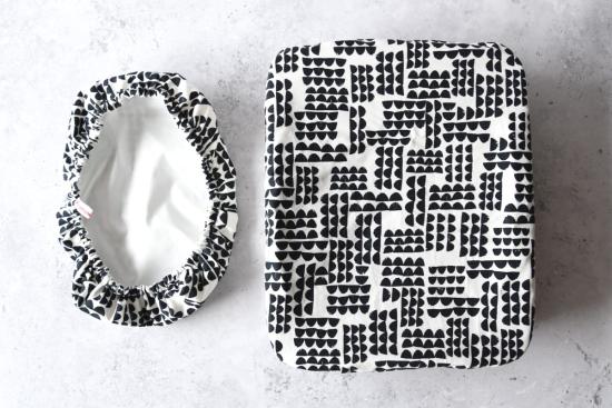 Preview: Rechteckige Abdeckhaube "Lea"